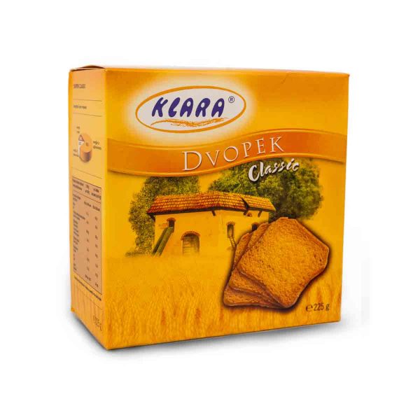 Dvopek Classic 225g, Klara