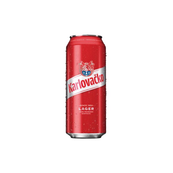 Karlovačko svijetlo pivo 0,5L, lim.