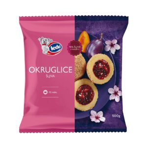 Okruglice sa šljivama 500g, Ledo
