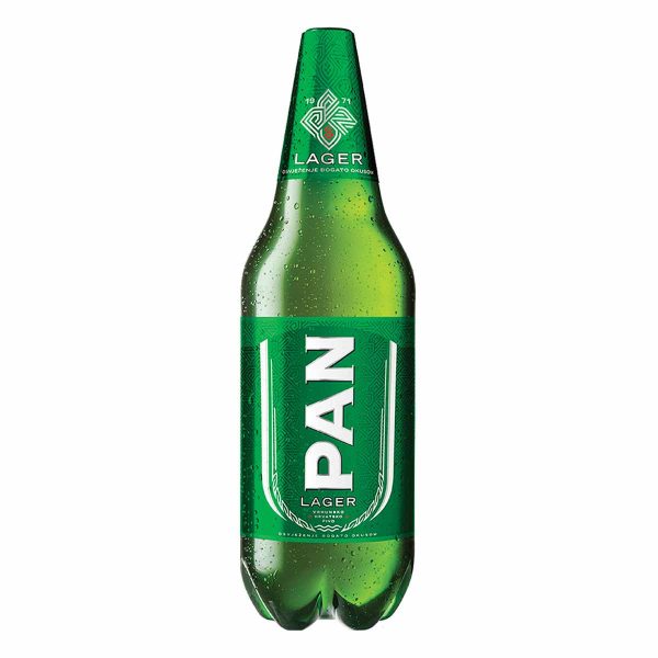 Pan svijetlo pivo 2L, PET