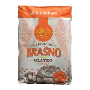 Pšenično brašno glatko tip 550 5 kg, Mlin i pekare