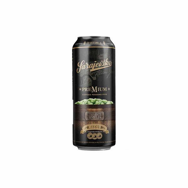 Sarajevsko premium pivo 0,5L lim.