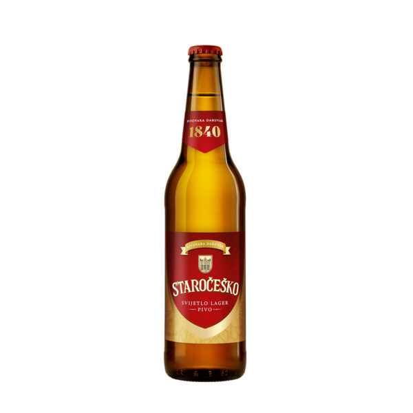 Staročeško svijetlo pivo 0,5 L
