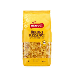 Tjestenina široki rezanci s jajima 400g, Marodi