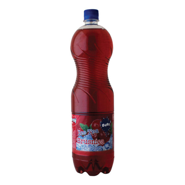Bubi ledeni čaj brusnica 1,5L