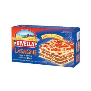 Tjestenina Lasagne di Semola 109 500g Divella