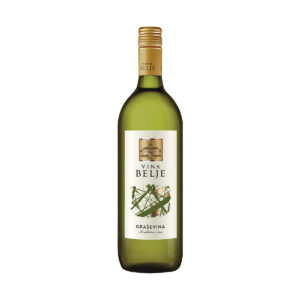 Vino kvalitetno bijelo Graševina 1L, Belje plus