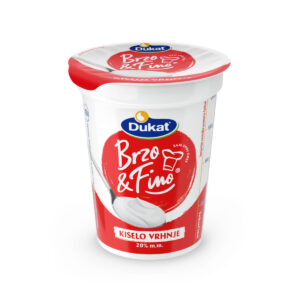 Brzo&Fino kiselo vrhnje 20% m.m. 200g, Dukat