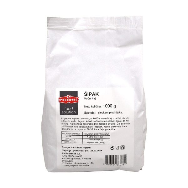 Čaj šipak Gastro vrećica 1kg Podravka