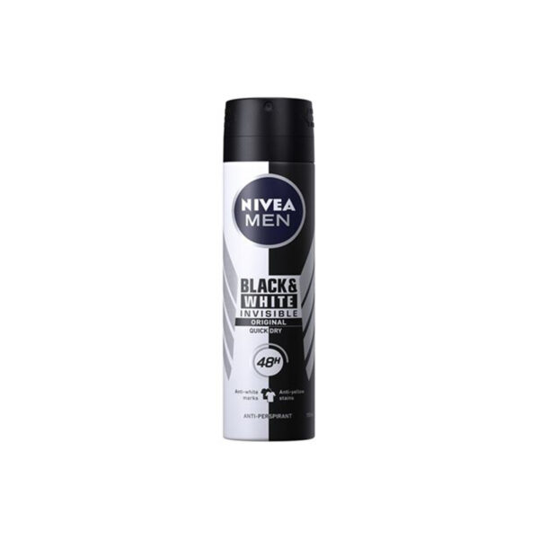 Nivea Invis. b&w Pure 48h dezod. u spr. za mušk. 150ml