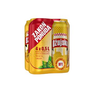 Ožujsko svijetlo pivo 4x0,5L, Zakon ponuda, lim.