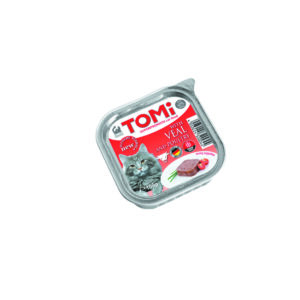 Tomi pašteta za mačke teletina/perad 100g