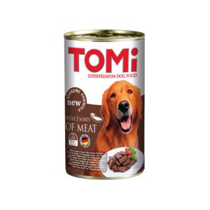 Tomi - hrana za pse 5 vrsta mesa 1200g