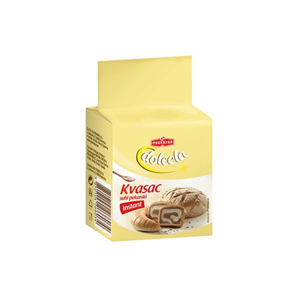 Dolcela instant suhi pekarski kvasac 100g, Podravka