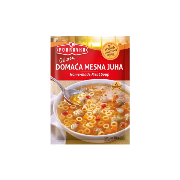 Domaća mesna juha 70g, Podravka