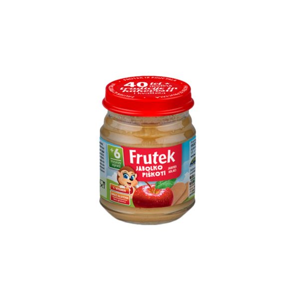 Frutek kašica piškoti i jabuka 120g, Fructal
