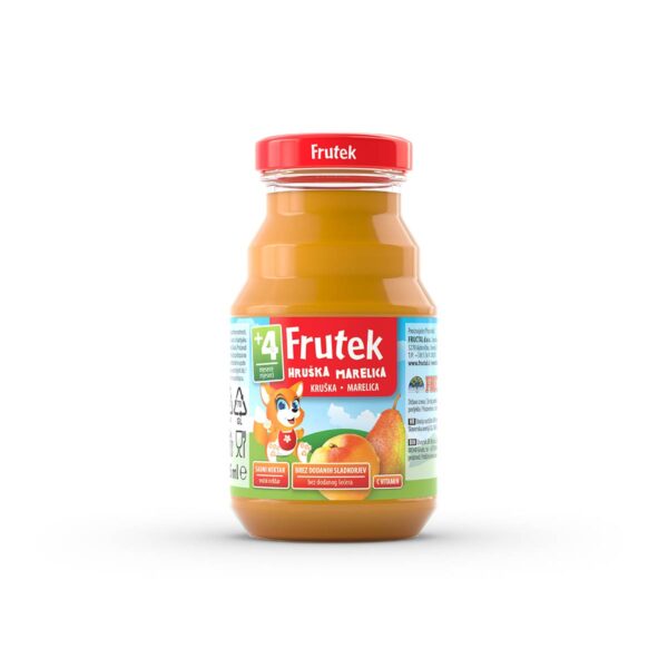 Frutek sok kruška i marelica 125 mL, Fructal