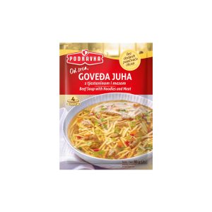 Goveđa juha s tjesteninom i mesom 60g, Podravka