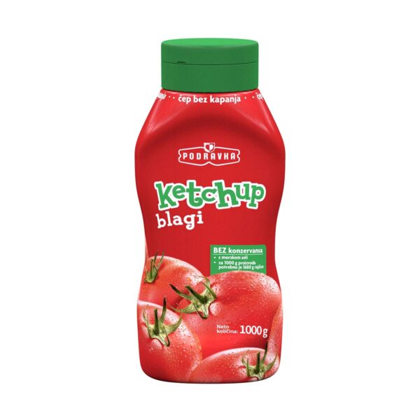 Ketchup blagi 1000g, Podravka
