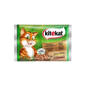 Kitekat mix mesni obroci 4x100 g