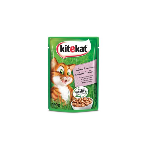 Kitekat s lososom 100 g