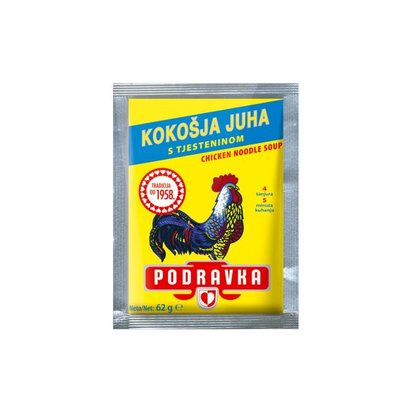 Kokošja juha s tjesteninom 65g, Podravka