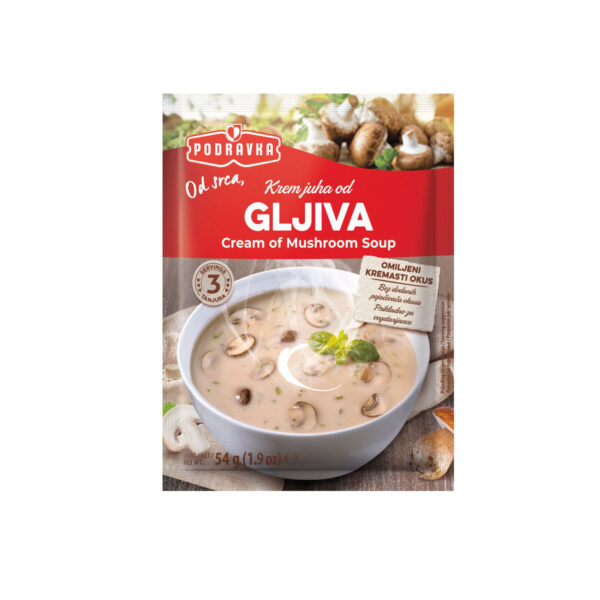 Krem juha od gljiva 54g, Podravka