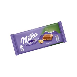 Milka mliječna čokolada s komadićima lješnjaka 80 g