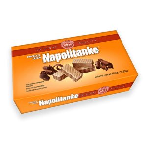 Napolitanke Chocolate Cream 420g, Kraš