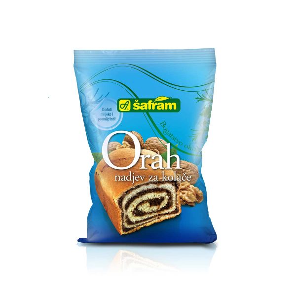 Orah nadjev za kolače 200g, Šafram
