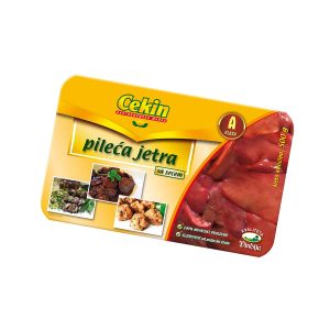 Pileća jetra sa srcem 500g smrznuto, Vindija