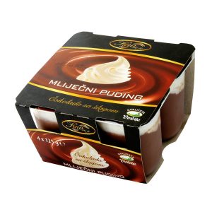 Puding čokolada sa šlagom 4x125g, Vindija