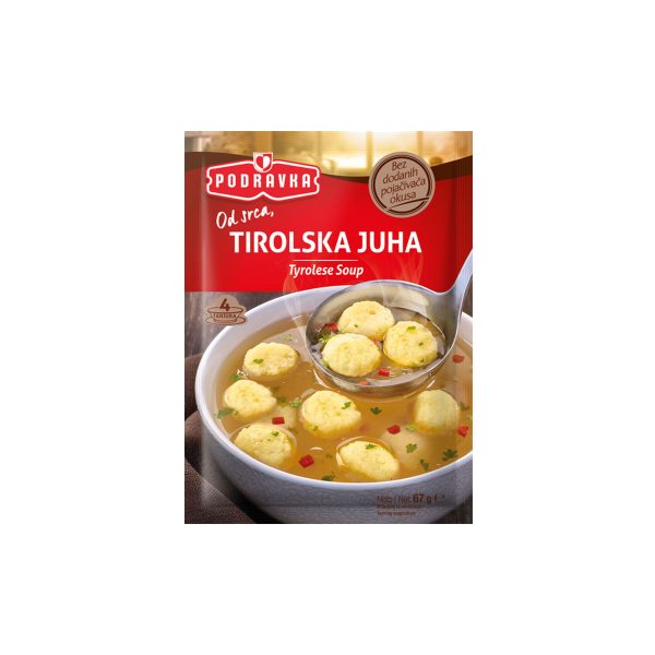 Tirolska juha 67g, Podravka