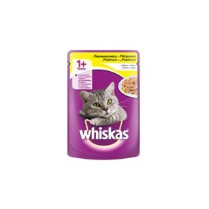 Whiskas hrana za mačke piletina i jetra 100g