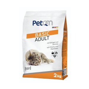 Cat - PetQM Basic Adult s peradi i povrćem 2kg