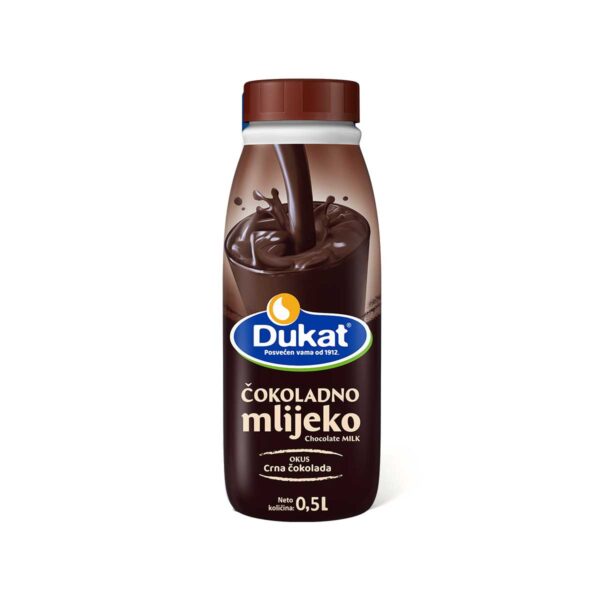 Čokoladno mlijeko okus crna čokolada 0,5L, Dukat