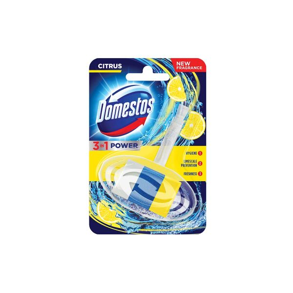 Domestos citrus 3u1 osvježivač za WC školjku 40g