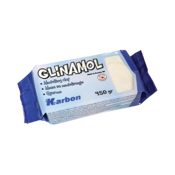 Glinamol bijeli Karbon 450g