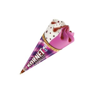Sladoled Kornet Stracciatella šumsko voće 120mL, Ledo