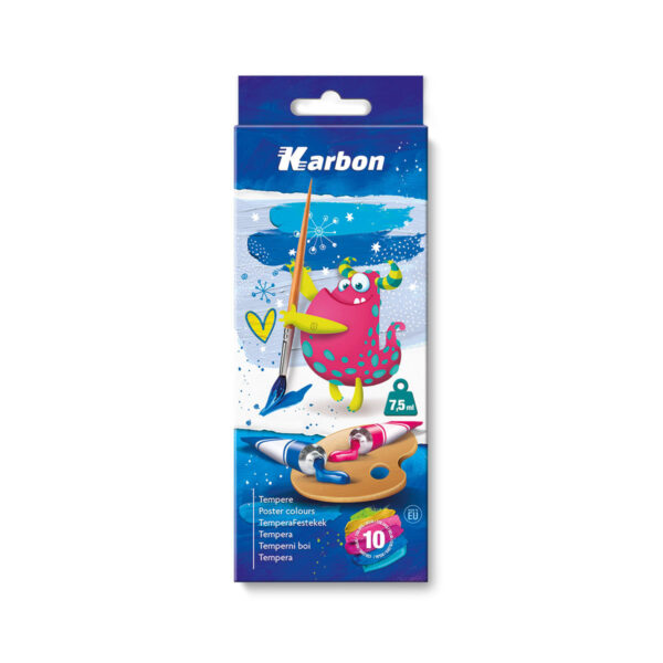 Tempera Karbon 1/10 7,5ml alu tuba kartonska kutija P56