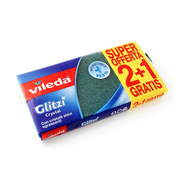 Vileda spužva Glitzi Crystal 2+1 GRATIS