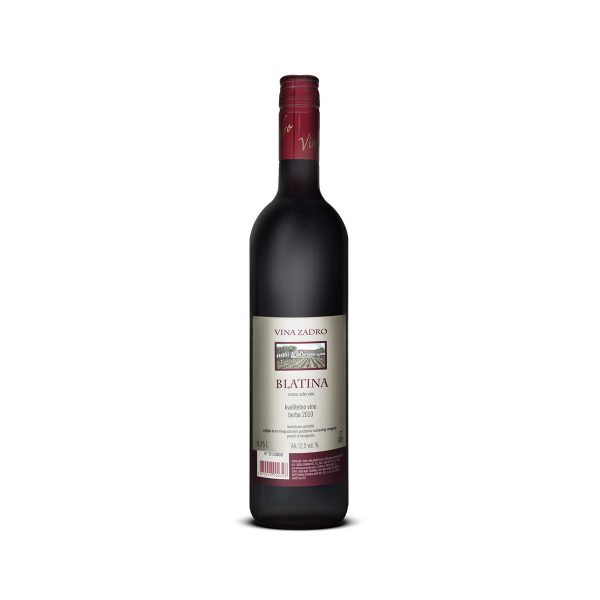 Vino kvalitetno Blatina 0,75L, Zadro