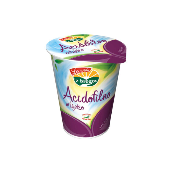 Acidolfilno mlijeko ‘z bregov 3,2% m.m. 400g, Vindija