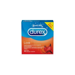 Durex Love prezervativ 4/1