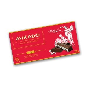 Mikado mliječna čokolada s rižom 150g, Zvečevo