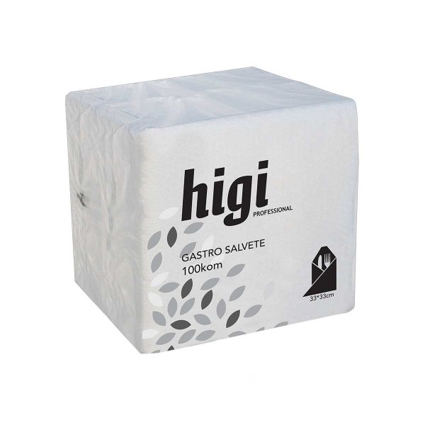 Higi professional gastro salvete bijele 100/1, Violeta