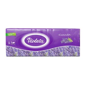 Papirnate maramice Lavanda 10/1, Violeta