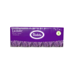 Papirnate maramice Lavanda 10/1, Violeta