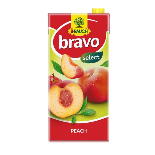 Sok Bravo breskva i jabuka 2L, Rauch