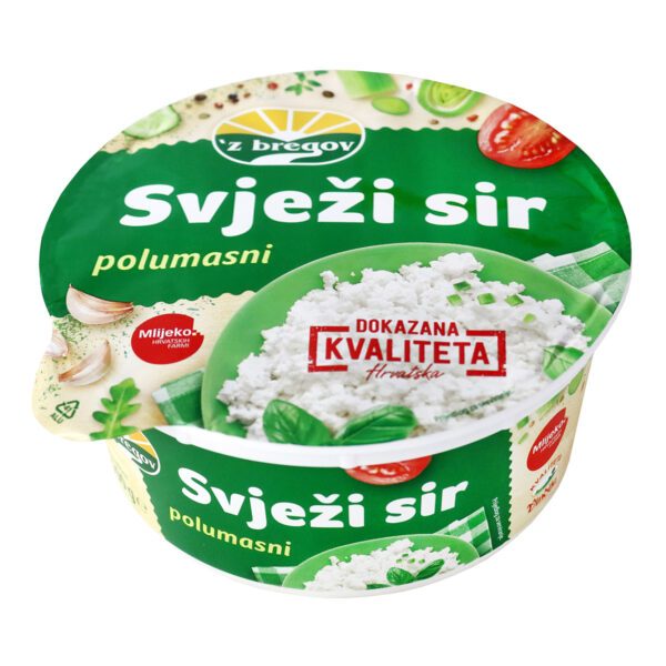' z bregov Svježi sir polumasni  500g, Vindija